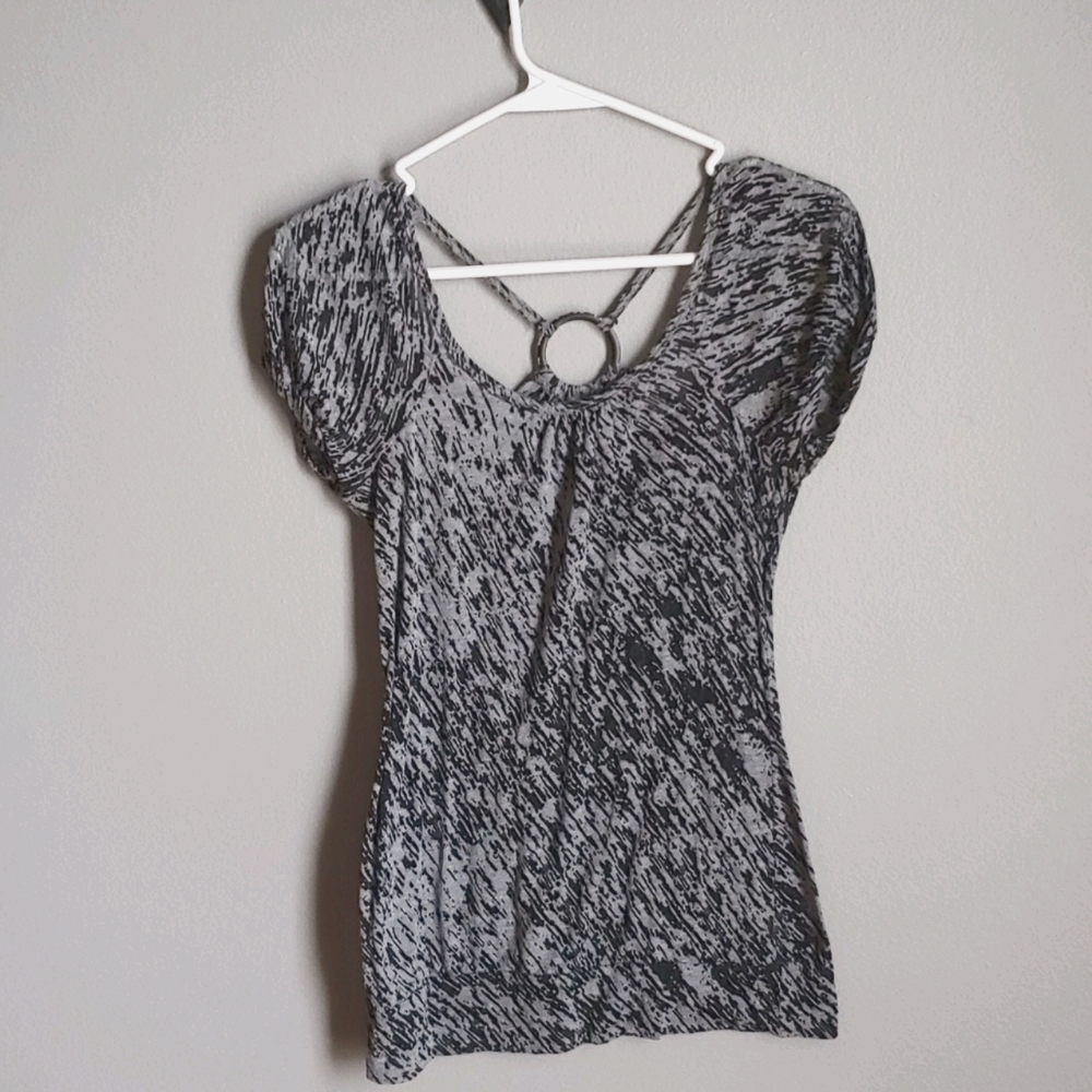 [maurices] Strappy Back Blouse